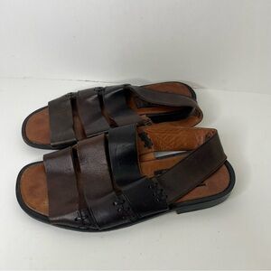 To Boot New York Adam Derrick Men's Brown Leather Sandals Size 9